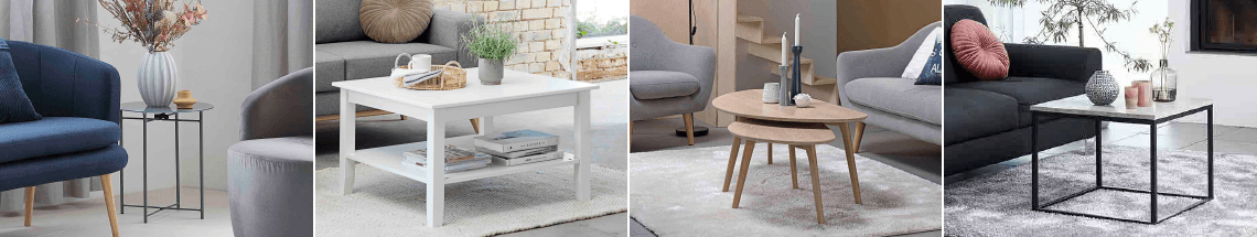 Tables basses et tables d'appoint