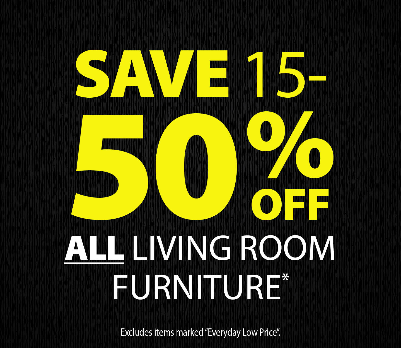 15-50% off ALL Living Room Furniture* JYSK Canada