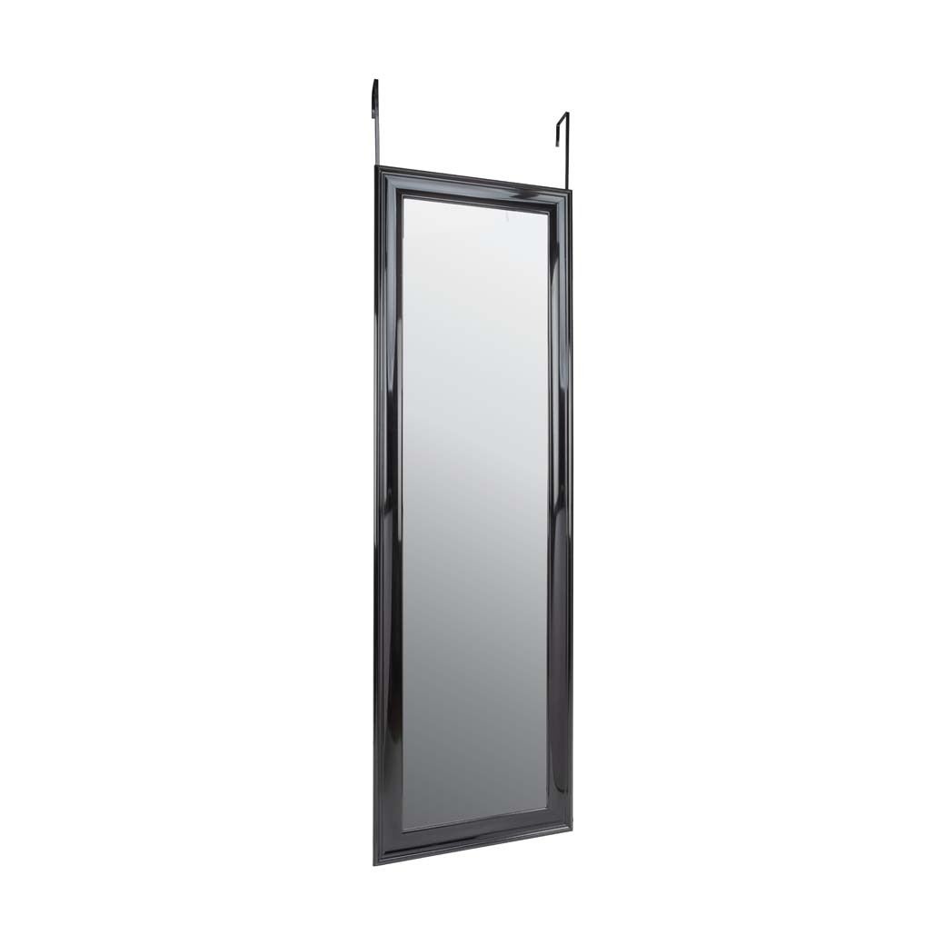 EILERT Over the Door Mirror Hooks in Black 40.7 x 132.1 cm