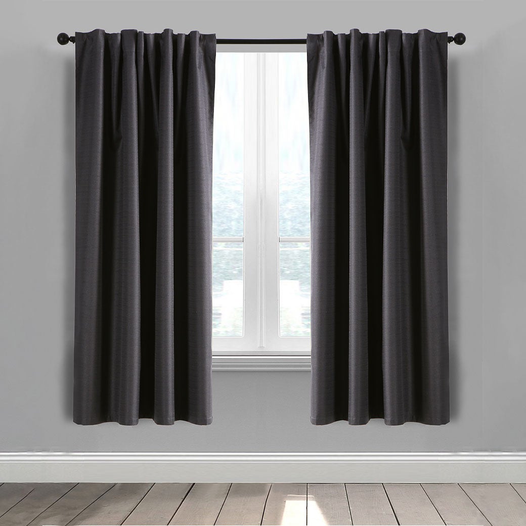 MATTHEW Blackout Curtain Panel (Dark Grey) JYSK Canada