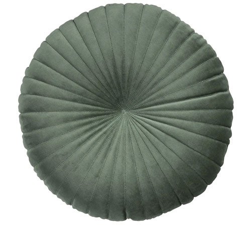Round Velour Cushion