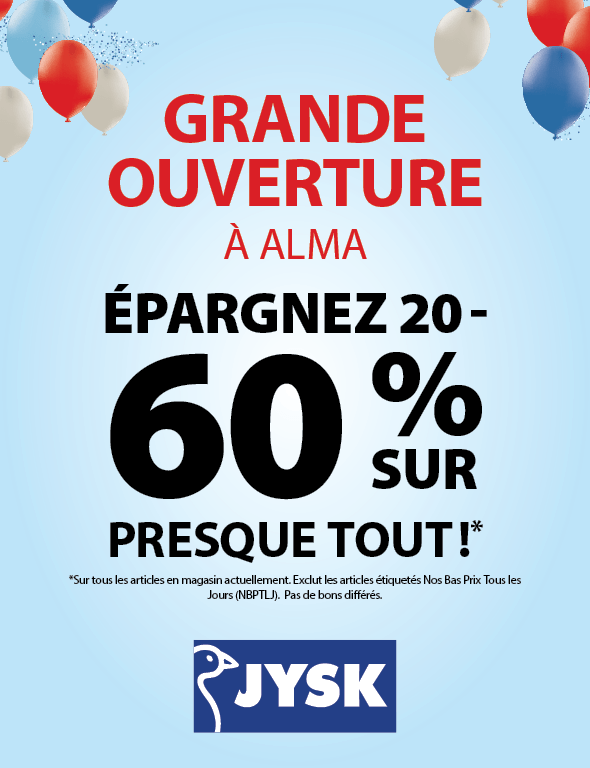 Flyer d'ouverture de l'Alma 