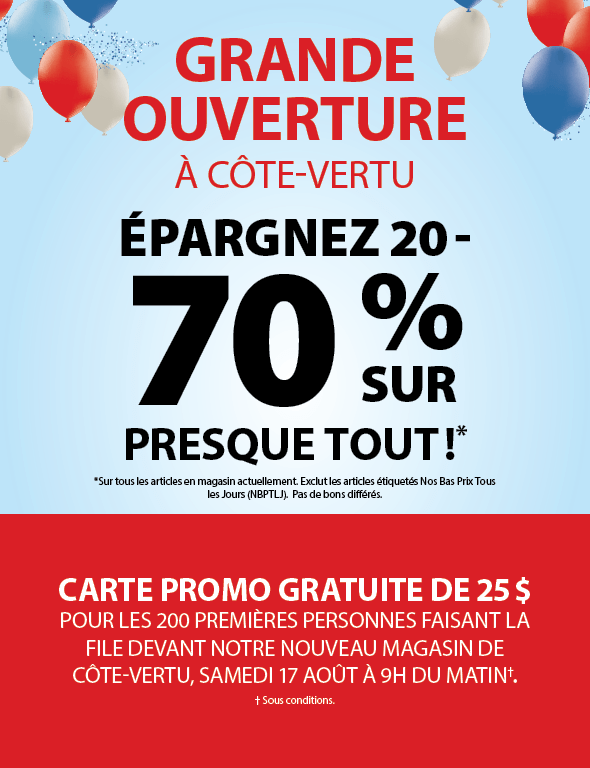 Grand opening store flyer JYSK Canada 